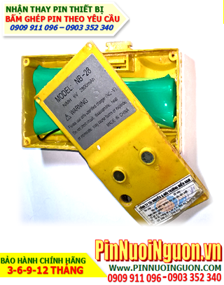 Pin máy trắc địa Topcon NB-28 (2800mAh-6V)- Thay cells pin máy trắc địa Topcon | Bảo hành 6 tháng-Có sẳn hàng